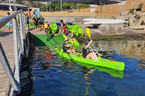 Waterfront Kayaking Image