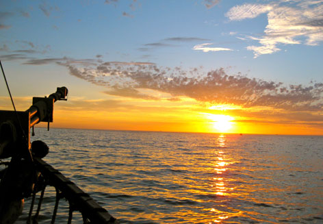 Jolly Roger Pirate Boat Image