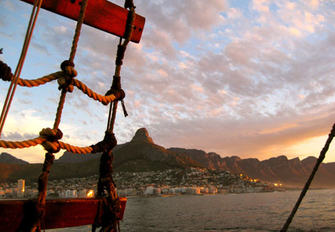 Jolly Roger Pirate Boat Image