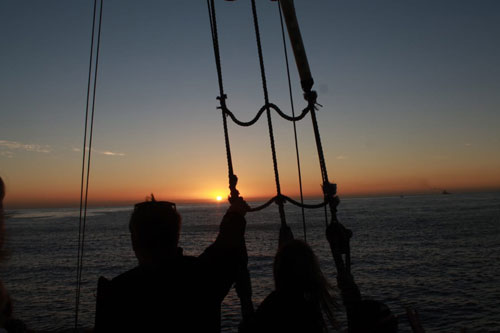 Jolly Roger Pirate Boat Image