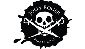 Jolly Roger Pirate Boat logo