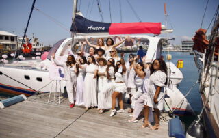 Yacoob Yachts Ameera Sailing Catamaran Private Event